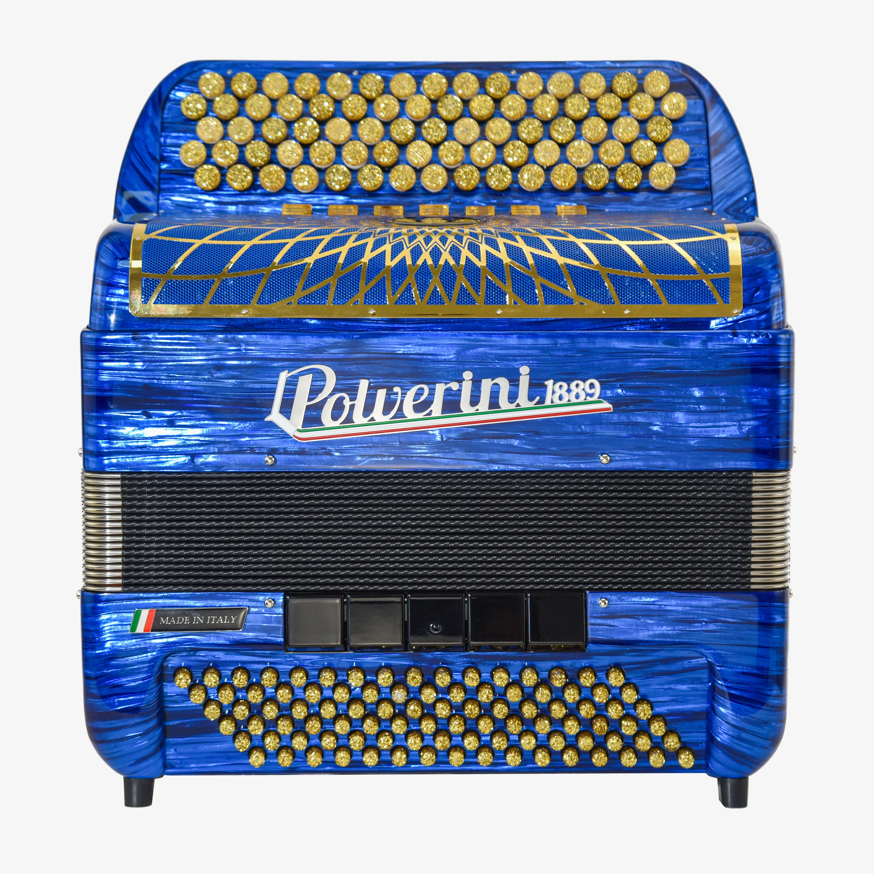 B96 III mini accordion wave - front view