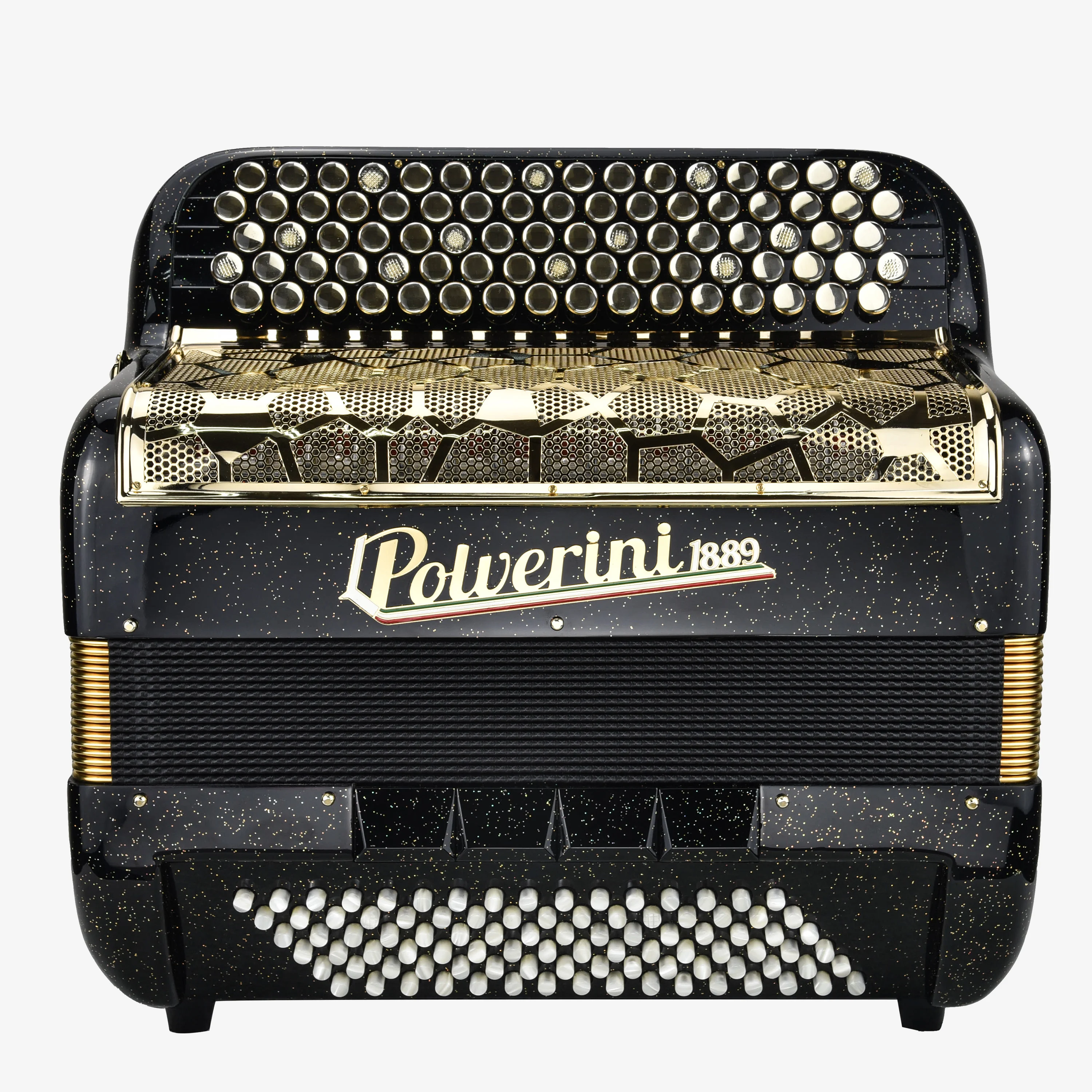 B96III button accordion black