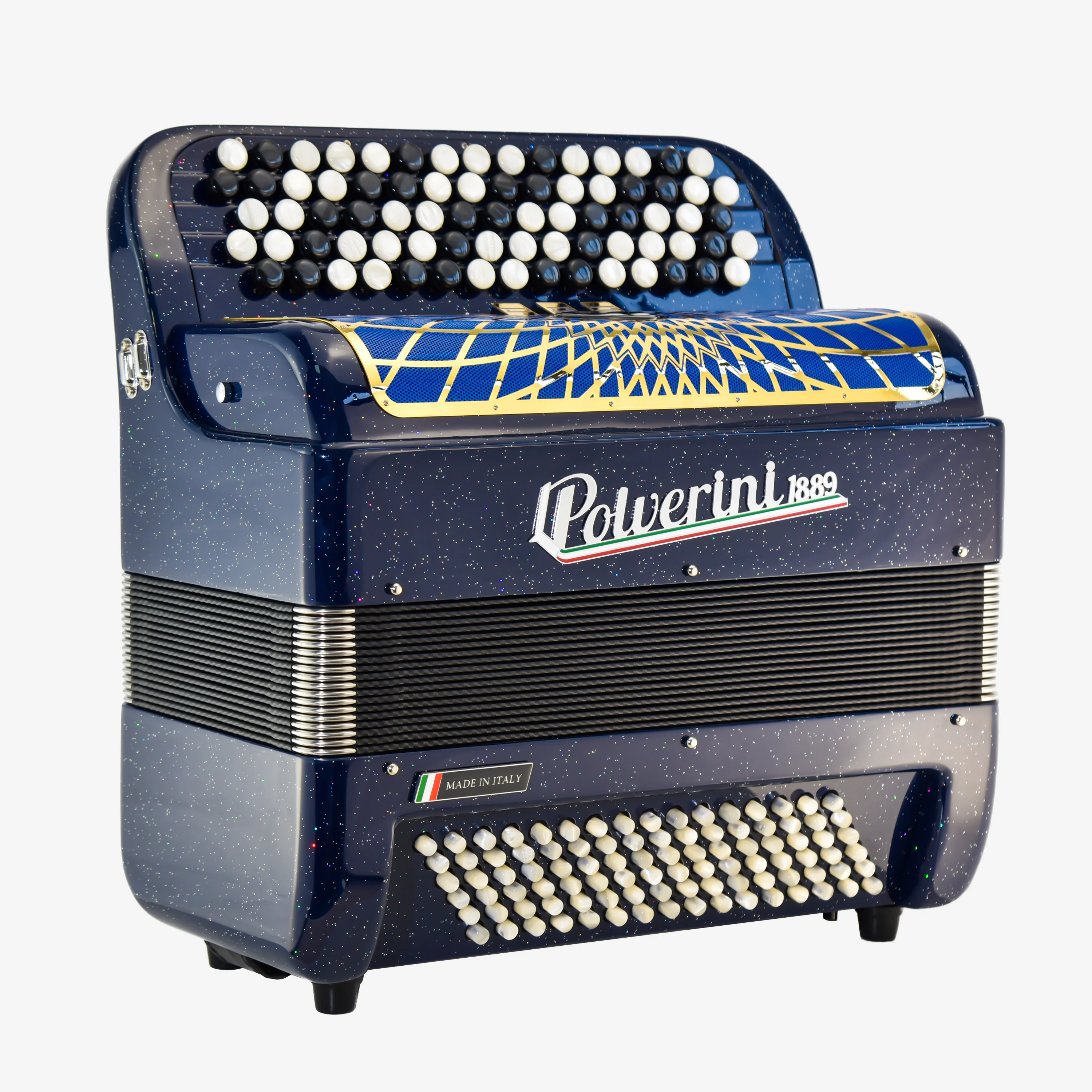 B96M Button Accordion Marine