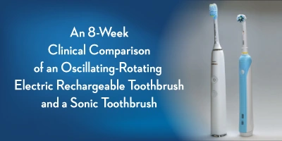 Eight Week Clinical Comparison of an Oscillating-Rotating Electric Rechargeable Toothbrush