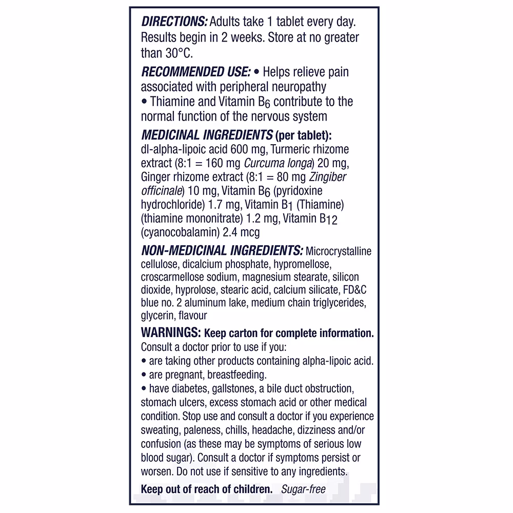 Nervive Nerve Relief Right View