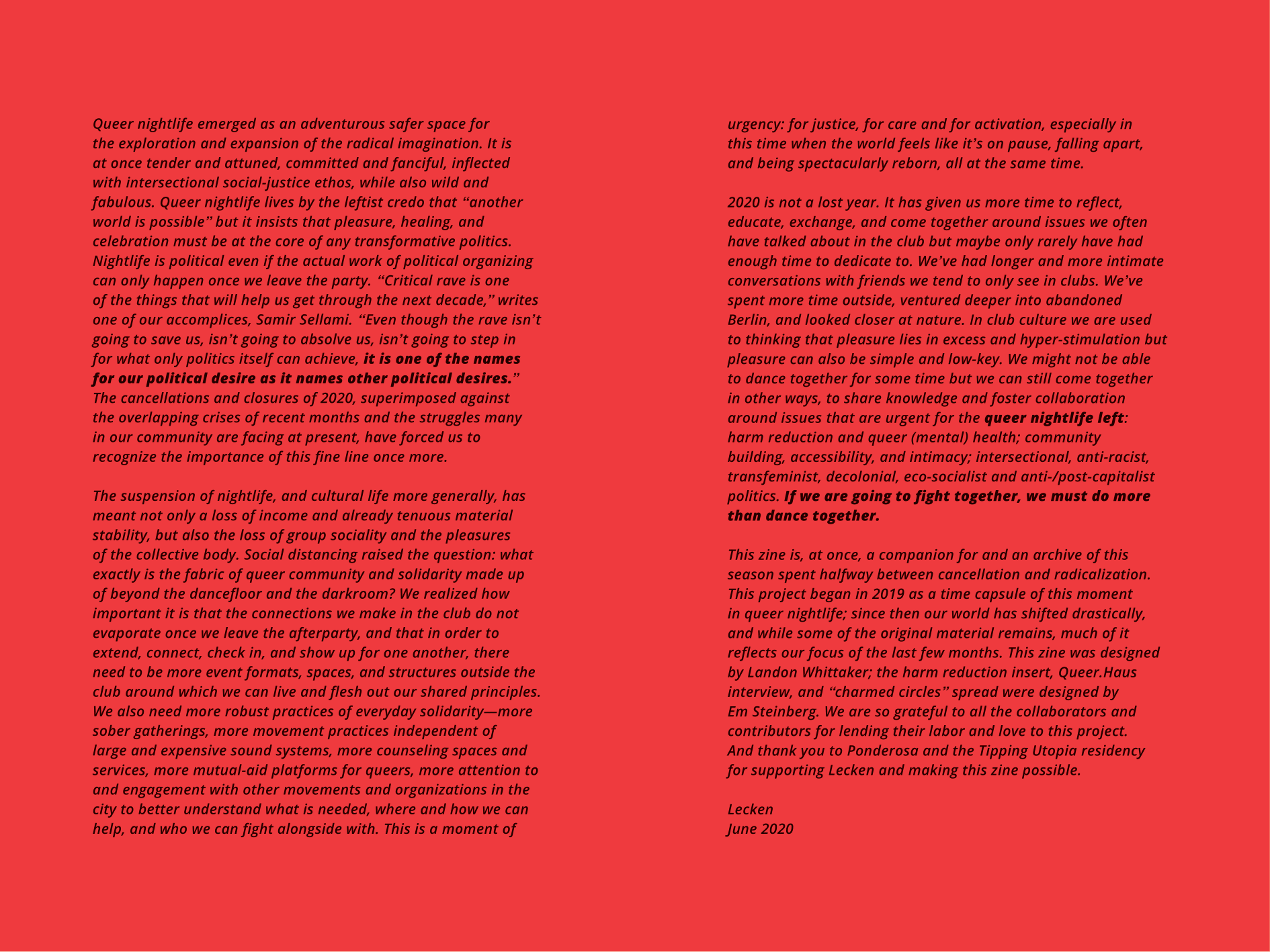 Community Standards #1 archive