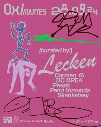 Lecken_OXigarten Lecken_OXigarten sticker by OXI