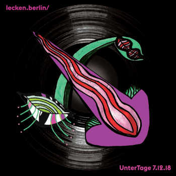 Lecken_10 sticker by Wanda Gaimes & Zy.Leg