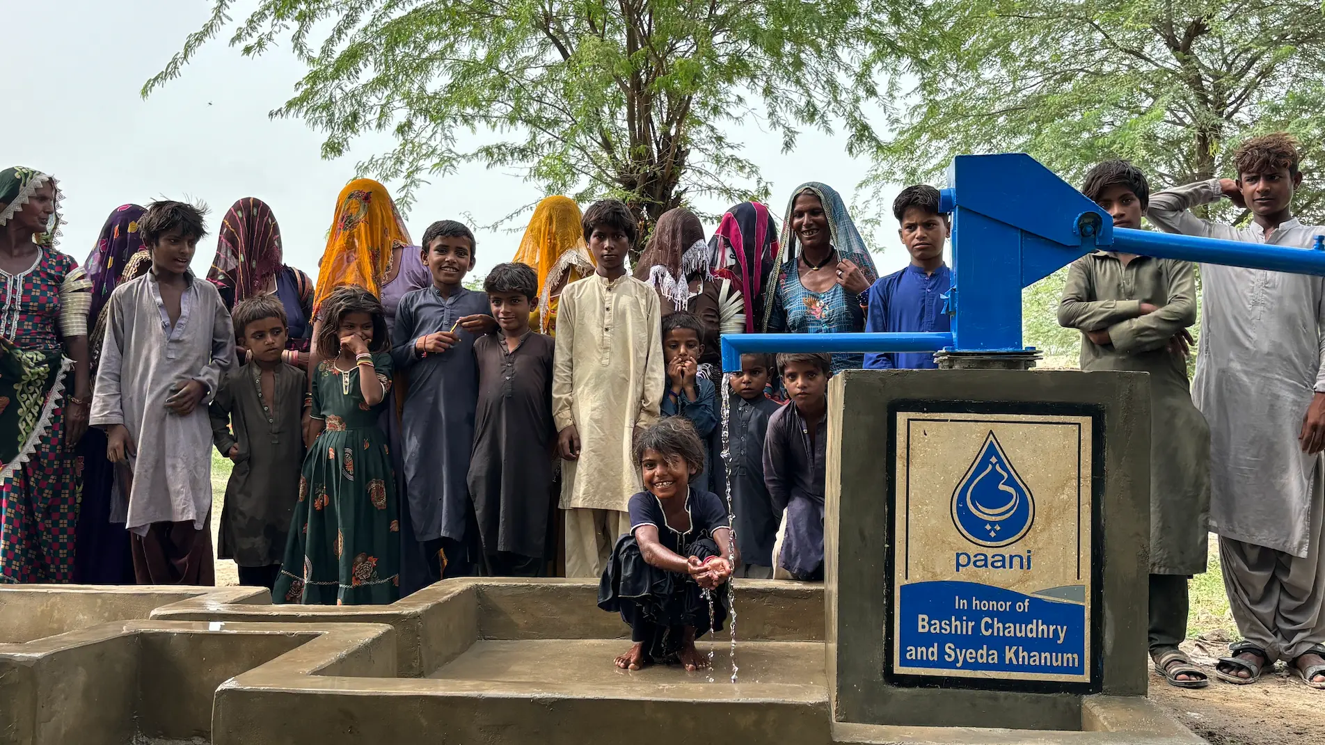 December 2025: 35,321 people reached — 486 wells built