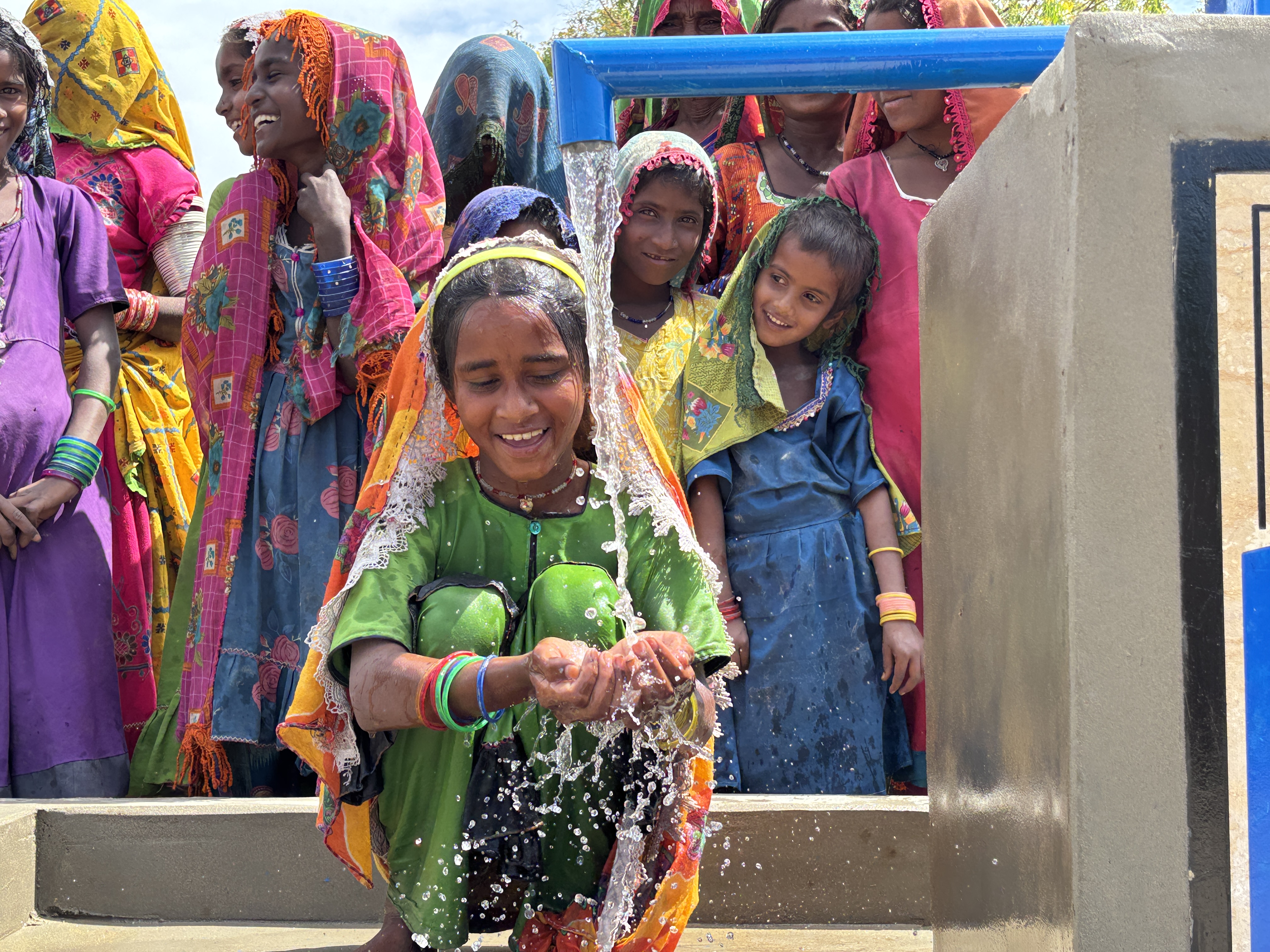 April 2026: 29,826 people reached — 384 wells built