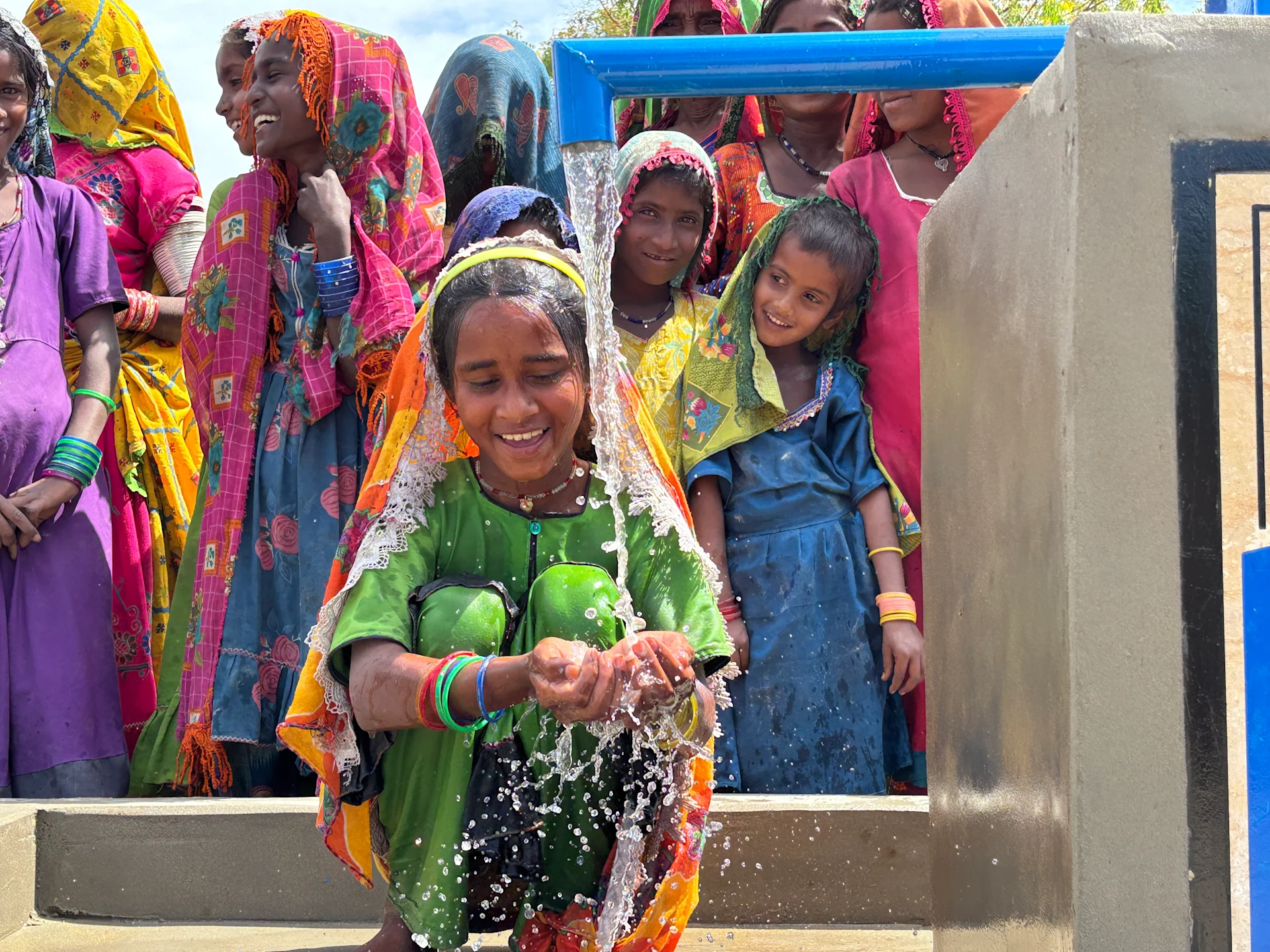 April 2026: 29,826 people reached — 384 wells built