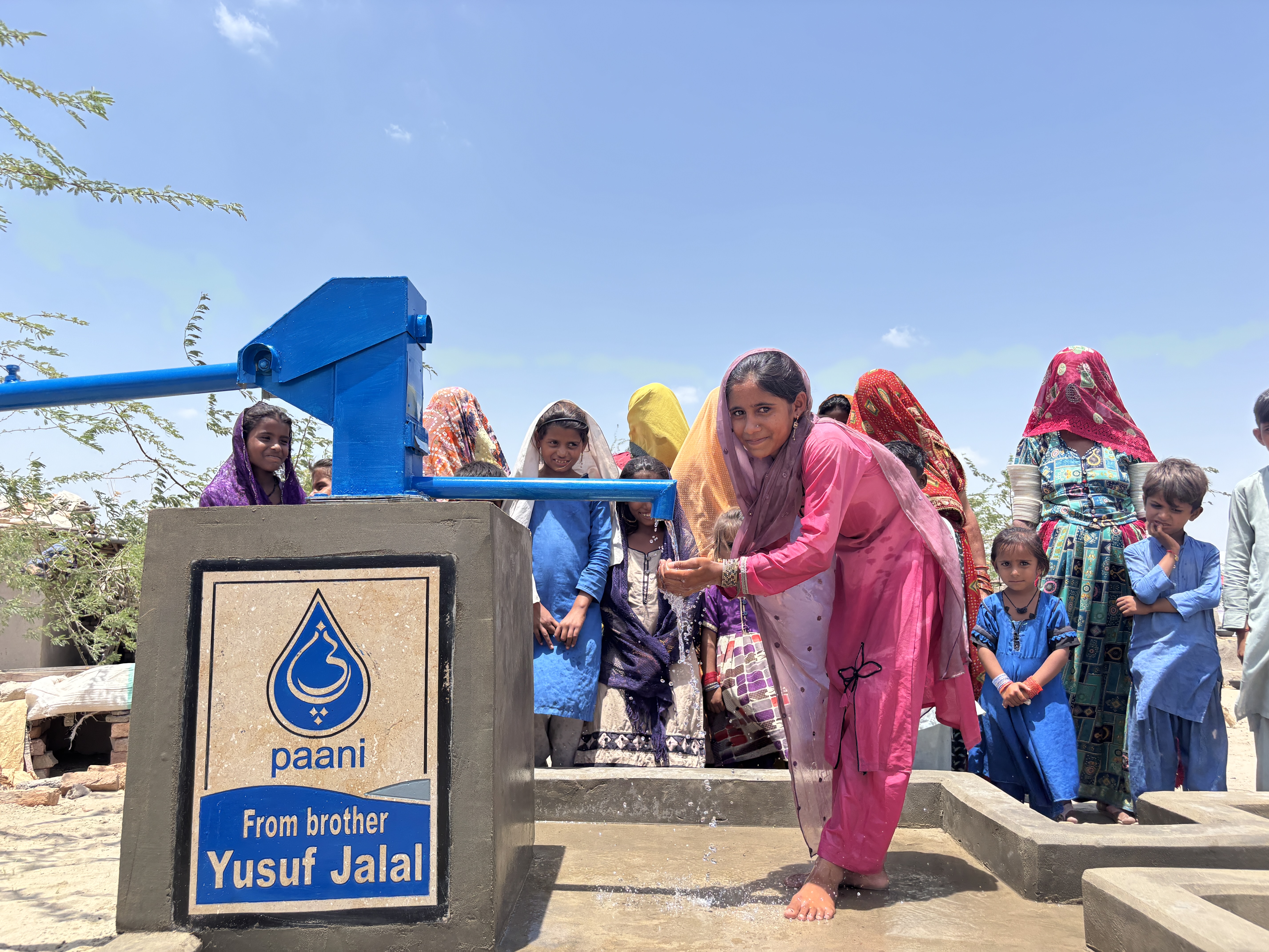 May 2026: 29,926 people reached — 384 wells built
