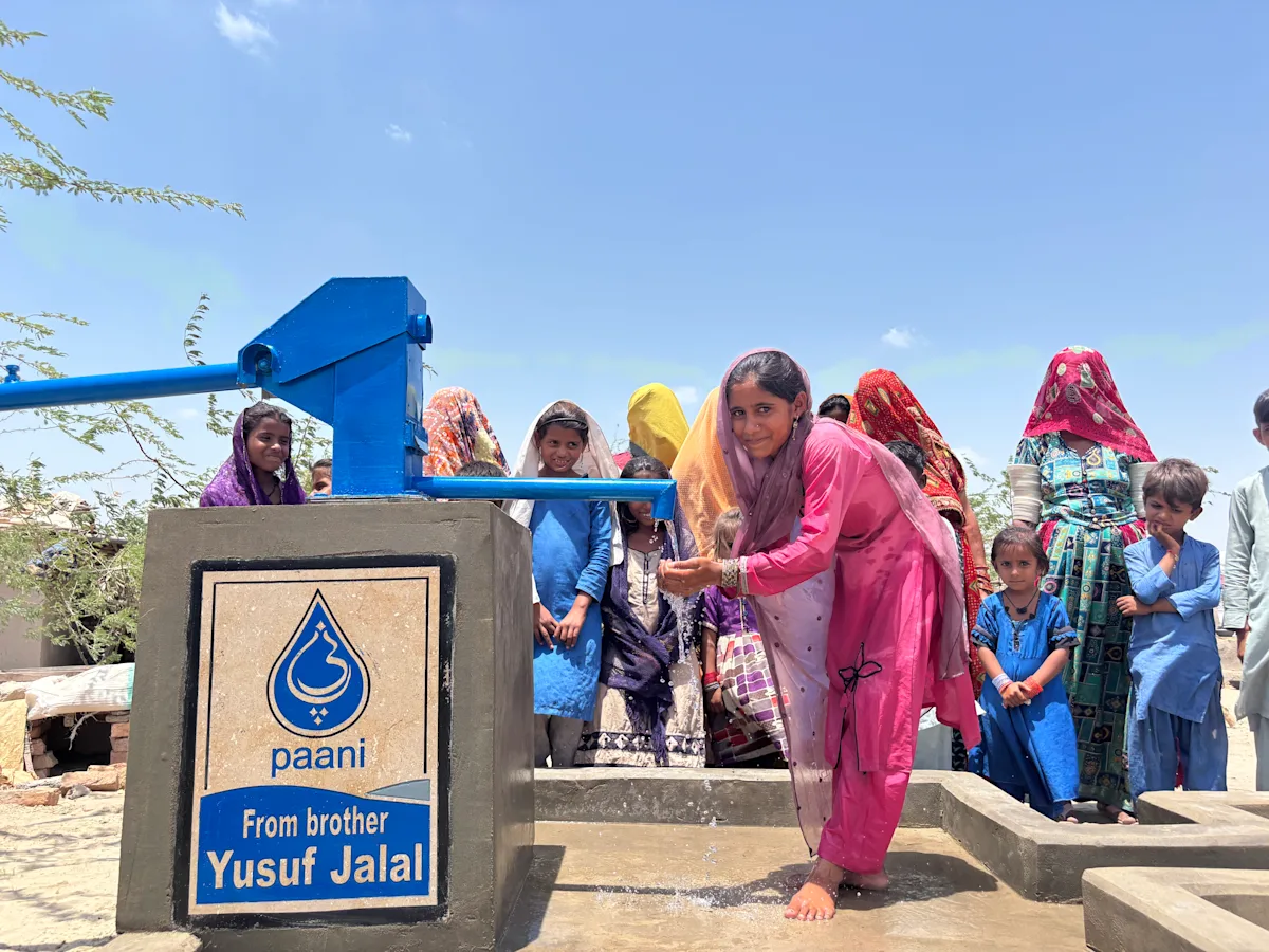 May 2026: 29,926 people reached — 384 wells built