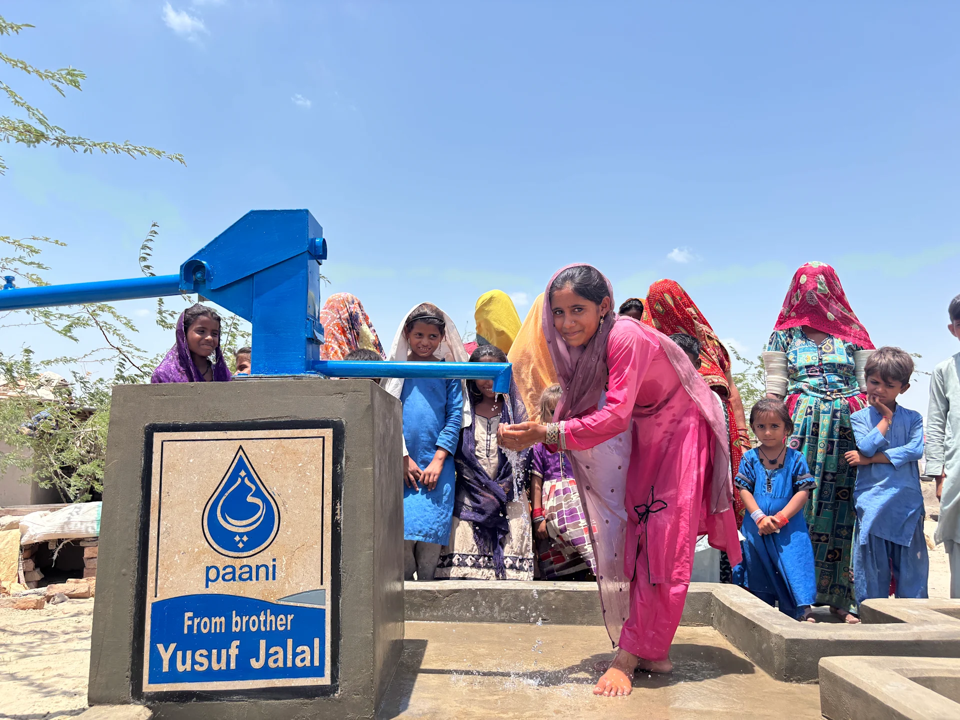 May 2026: 29,926 people reached — 384 wells built