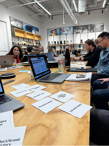 Group workshop. 