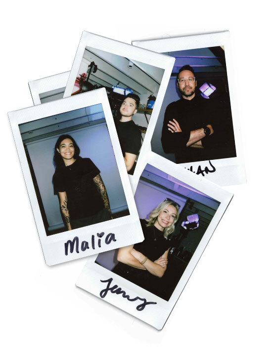 Polaroid collage