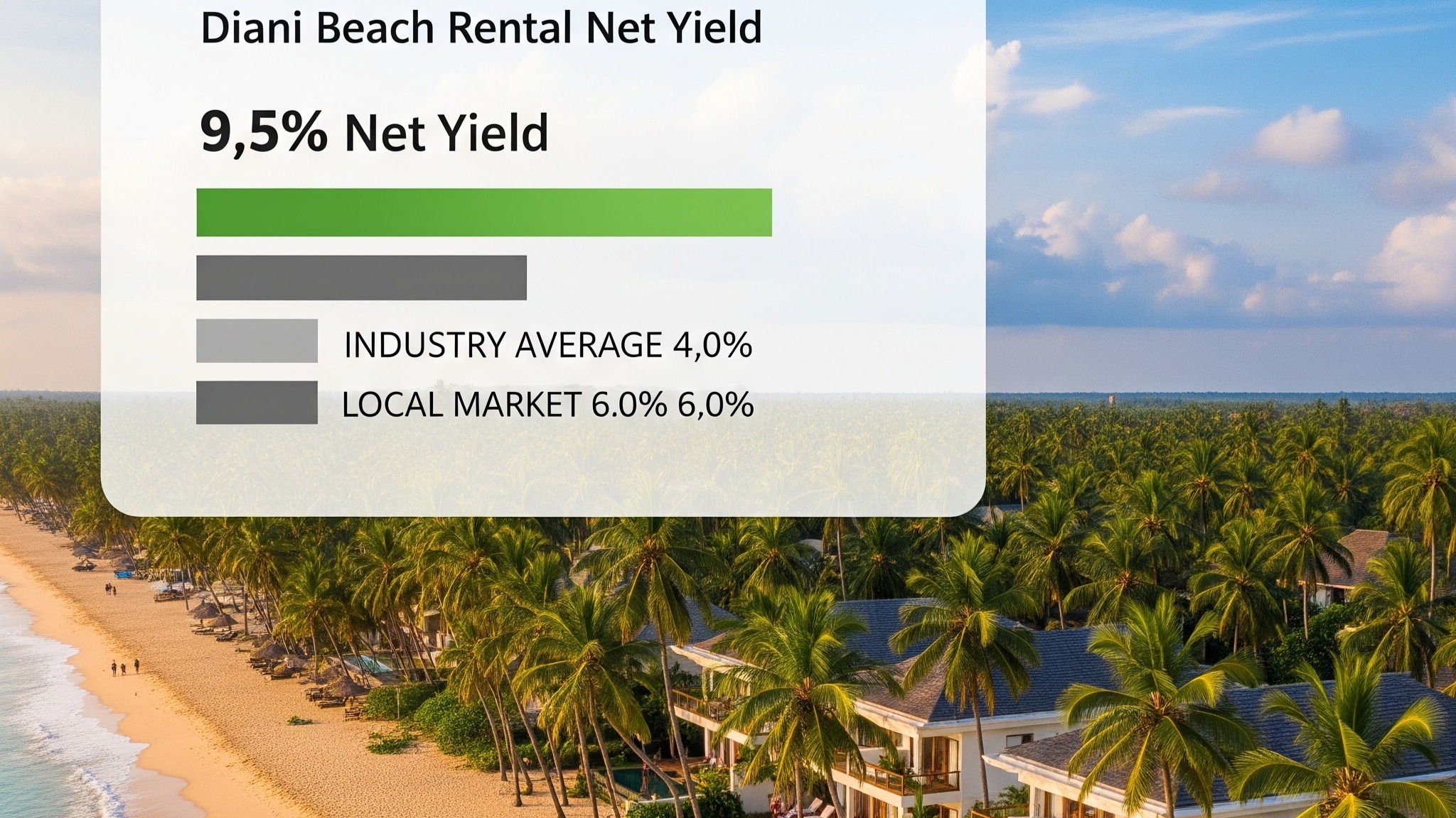 Diani Beach Real Estate yield