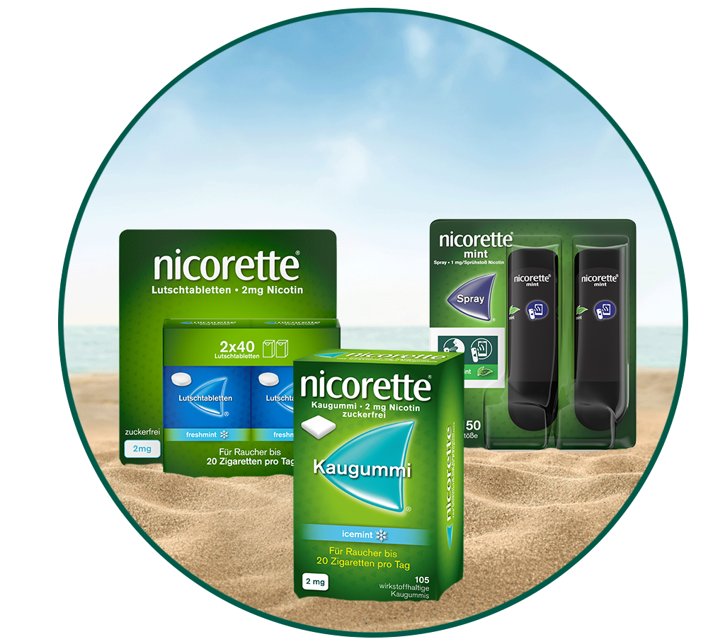 NICORETTE ® Urlaubsformate - Image 1 - Nicorette - de-AT