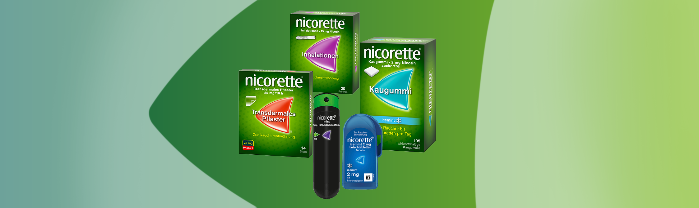 Nikotinersatztherapie - Hero Image - Nicorette - de-AT