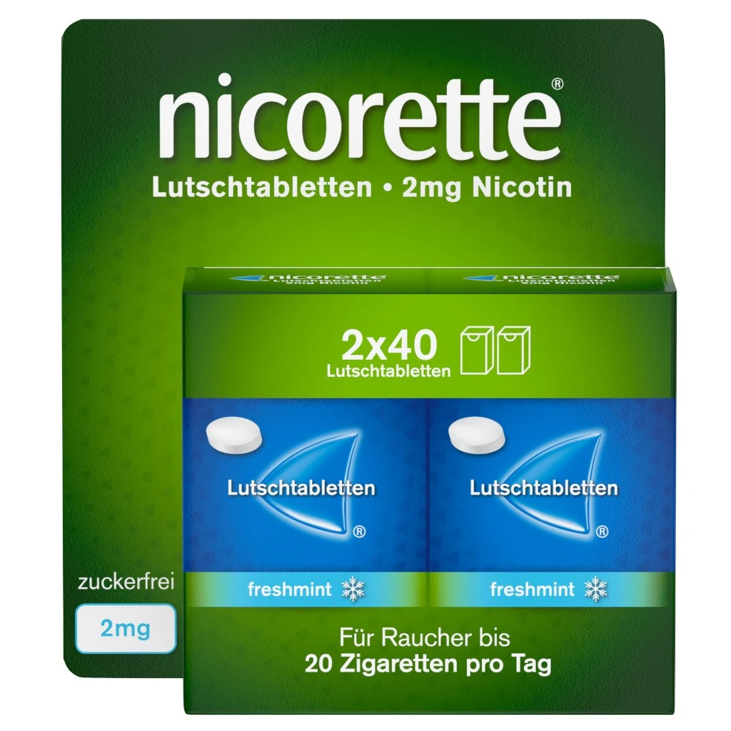 NICORETTE® Lutschtablette 4mg Großpackung