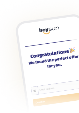 Heyflow mobile screenshot - perfect offer