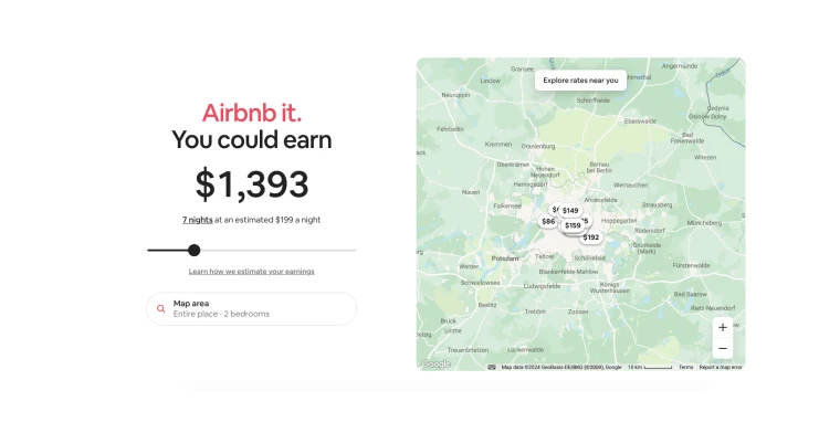 Airbnb calculator
