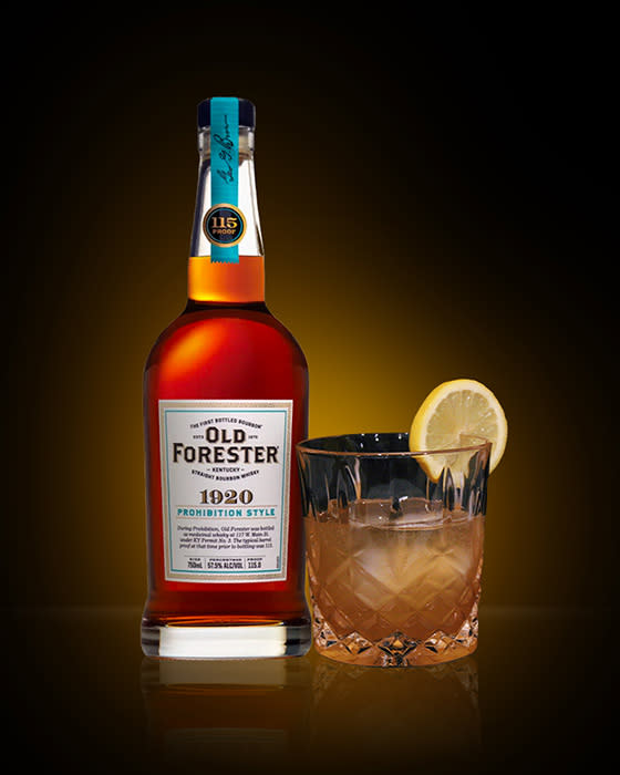 Recipe - Old Forester 1920 Gold Rush - Featured Image