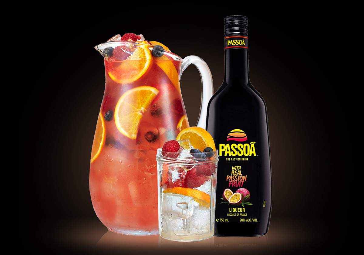 Passoã - Rosé Sangria Cocktail Recipe | ReserveBar
