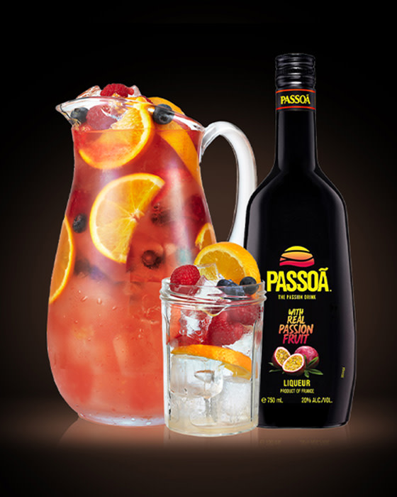 Recipe - Passoã Rosé Sangria - Featured Image