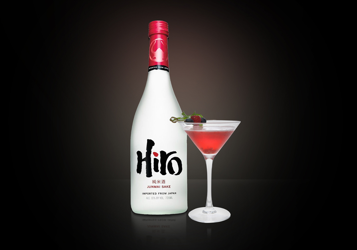 Hiro Sake - Pomegranate Saketini Cocktail Recipe | ReserveBar