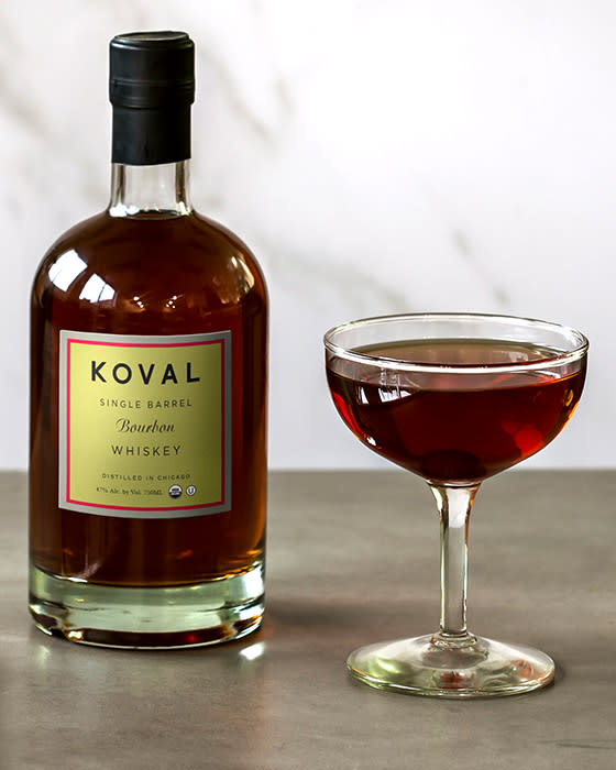 Recipe - KOVAL Bourbon Manhattan - Featured Image