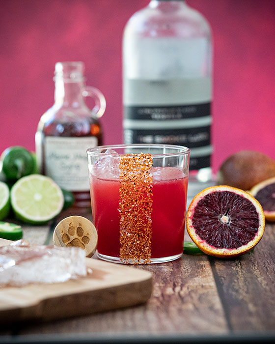 Recipe - Smoke Label Spicy Blood Orange Margarita - Featured Image