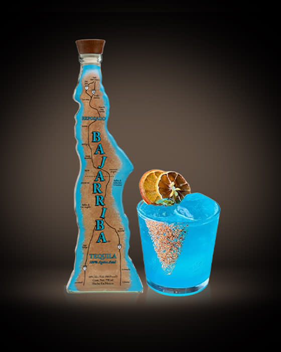 Recipe - Bajarriba Blue Baja Margarita - Featured Image