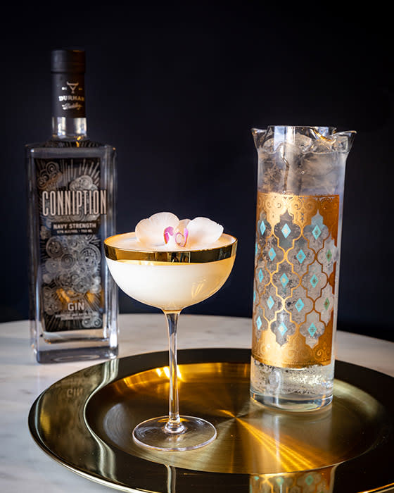 Recipe - Conniption Army-Navy Cocktail - Featured Image