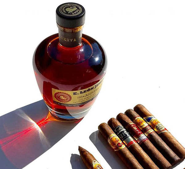 Pairing Legendary La Aurora Cigars with E. León Jimenes Rum
