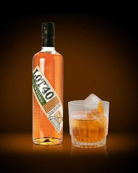 Recipe - Lot 40 Old Fashioned - Featured Image