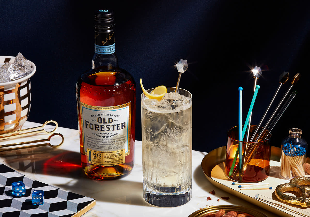Cocktail Lounge: Recipes to Get You Mixing - Slot 4 Info Card Image Old Forester Bourbon Highball