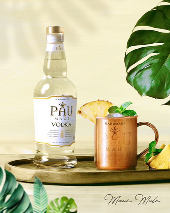 Recipe - Pau Maui Vodka Maui Mule - Featured Image