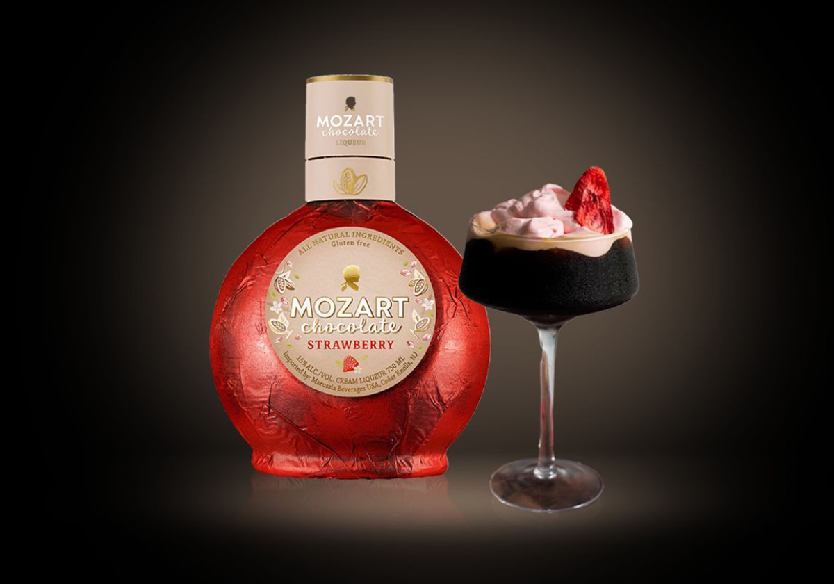 Chocolate Covered Strawberry Mozartini