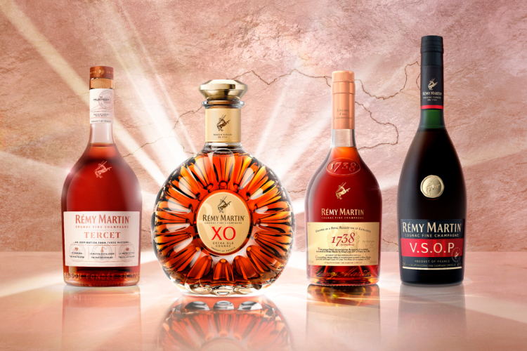 CAMUS VSOP de LUXE ,Remy Martin他計3点セット