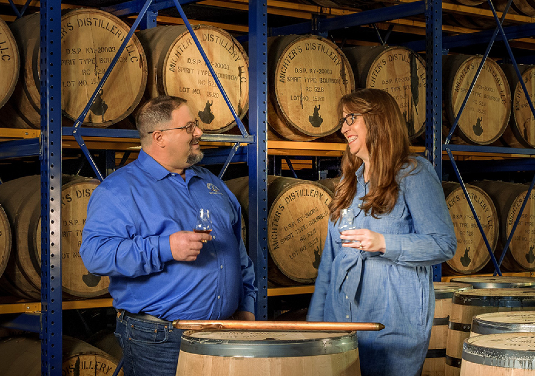 Cocktail Lounge: Behind the Brand - Slot 2 Info Card Image Dan McKee & Andrea Wilson of Michter’s Distillery