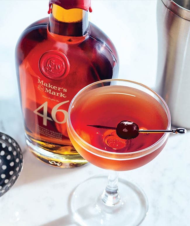 Maker's Mark 46 Manhattan