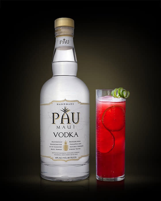 Recipe - Pau Maui Hibiscus Berry Moscow Mule - Featured Image