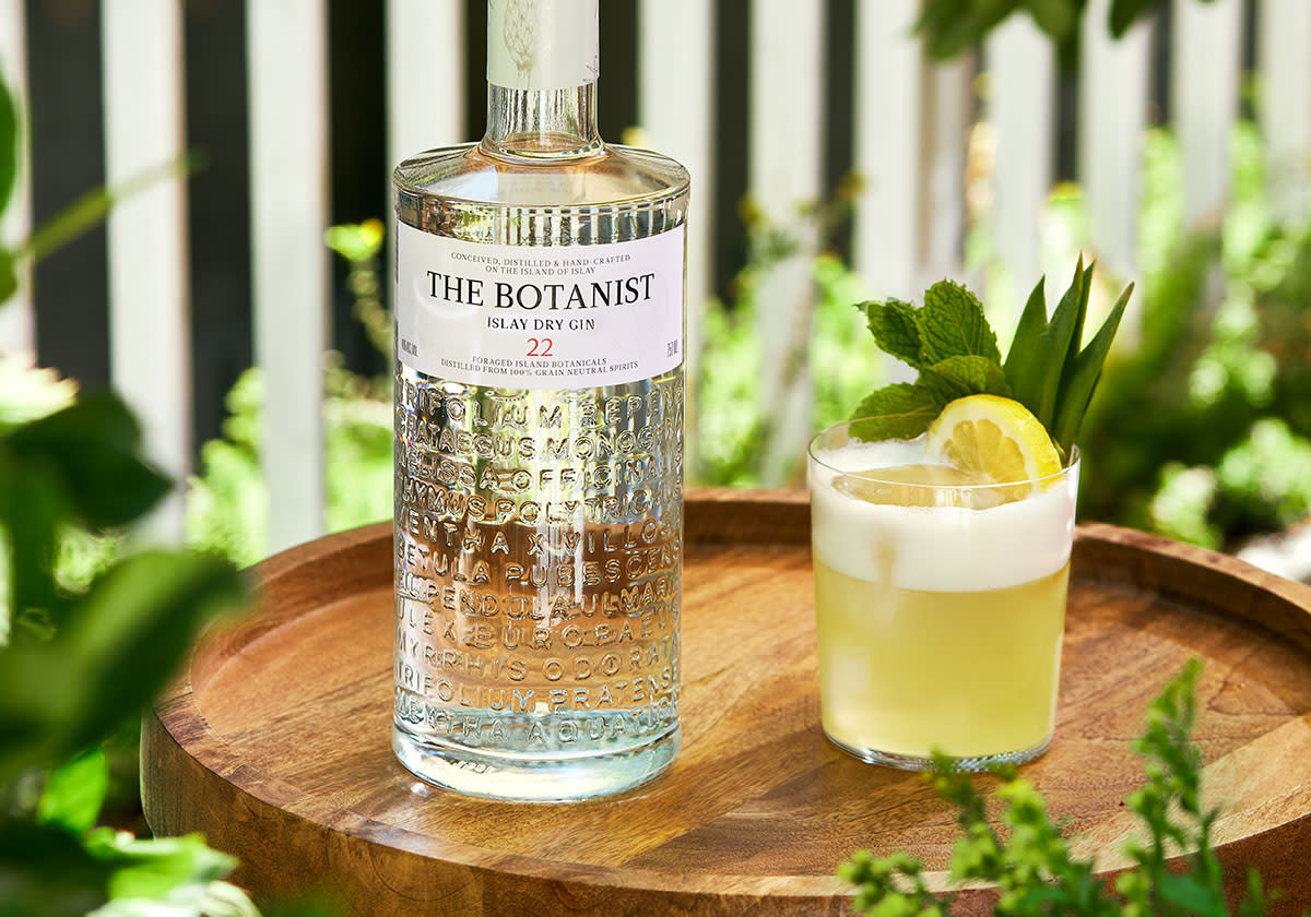 Cocktail Lounge: Featured Cocktails - Left Info Card Image The Botanist Pineapple Southside