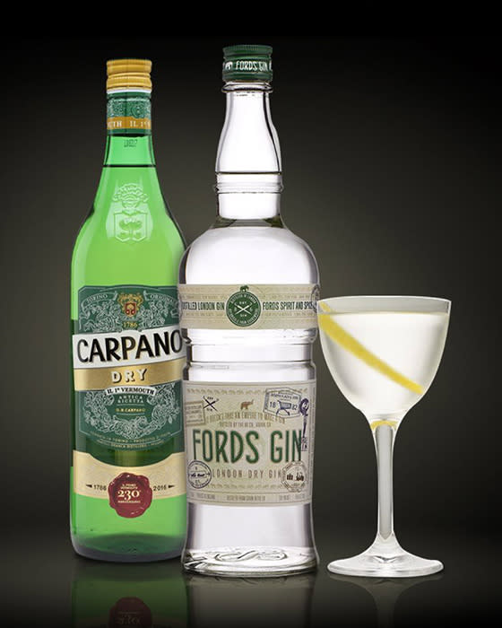 Recipe - Fords Gin Dry Martini - Featured Image