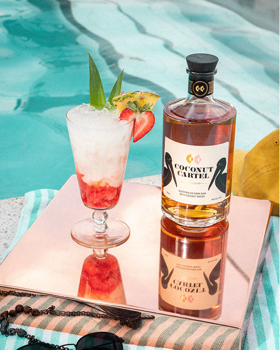 Recipe - Coconut Cartel Miami Vice - Featured Image
