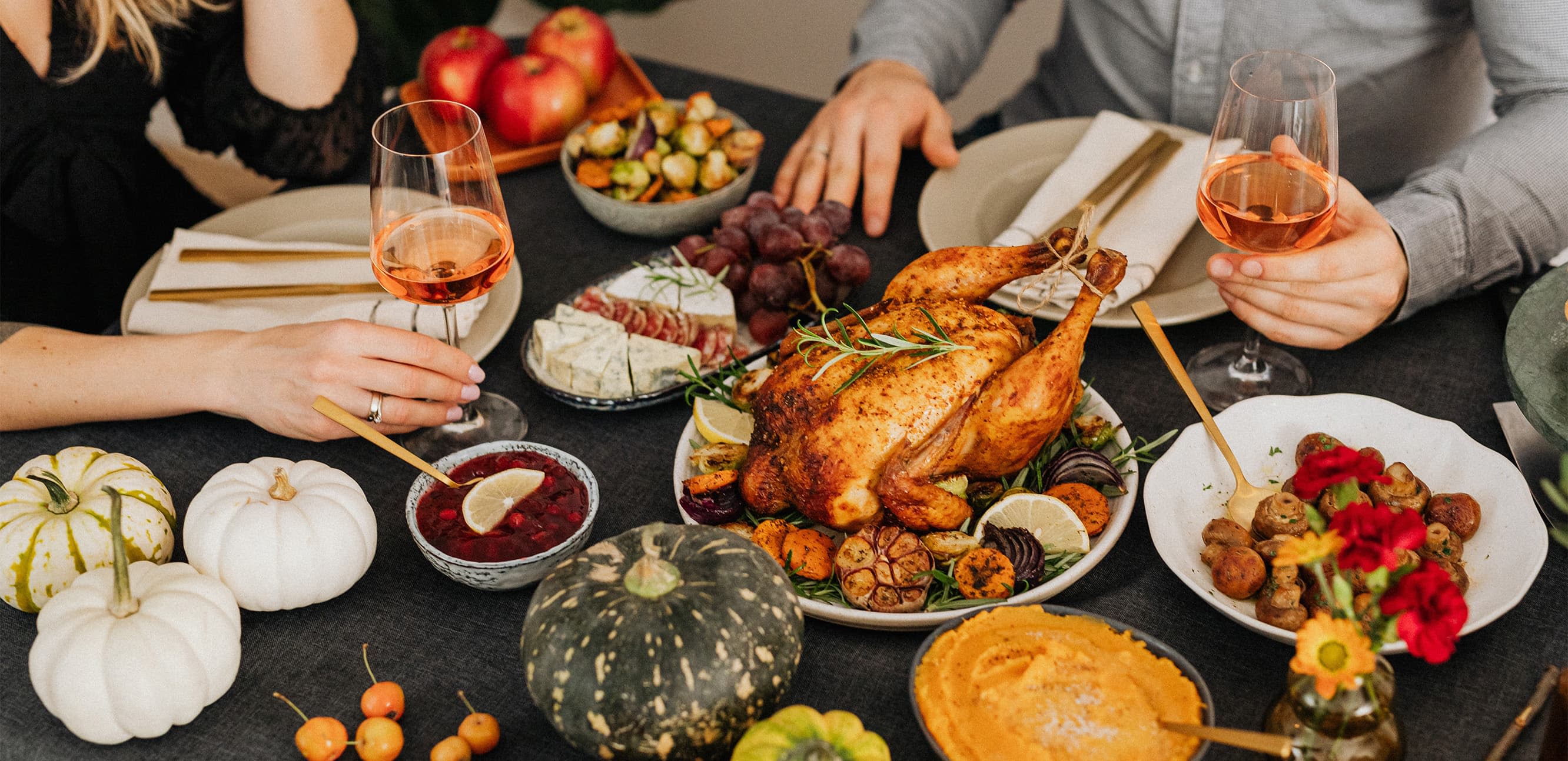 Article 101: Wine Pairings for Friendsgiving - Header Image