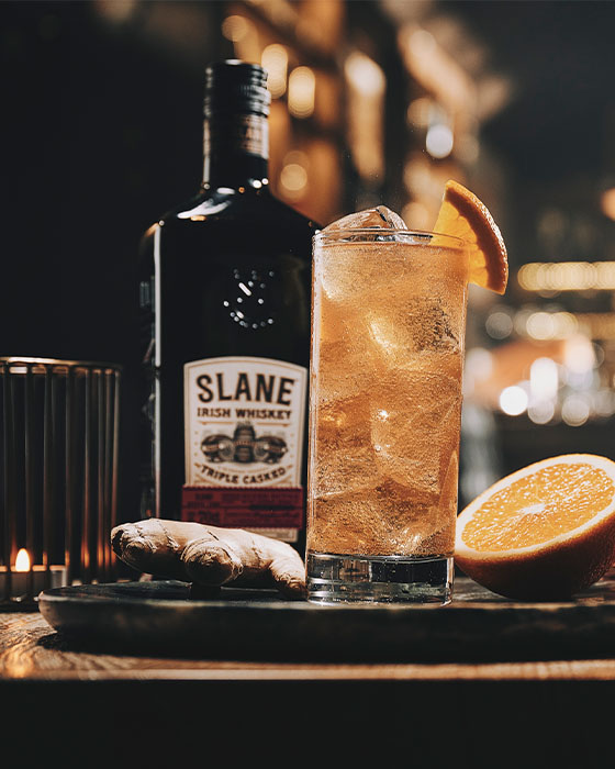 Recipe - Slane Irish Whiskey Ginger Orange - Featured Image Recipe - Slane Irish Whiskey Ginger Orange - Featured Image