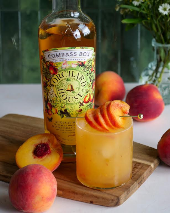 Recipe - Compass Box Orchard House Gilded Peach - Featured Image