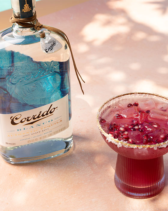 Recipe - Corrido Pomegranate Margarita Muse - Featured Image