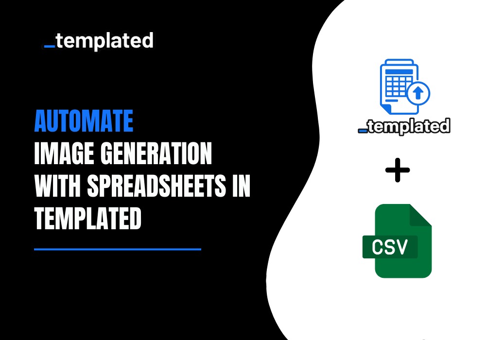 Automate Your Image Generation using Spreadsheets (No code needed)