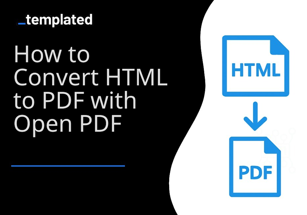How to Convert HTML to PDF using OpenPDF