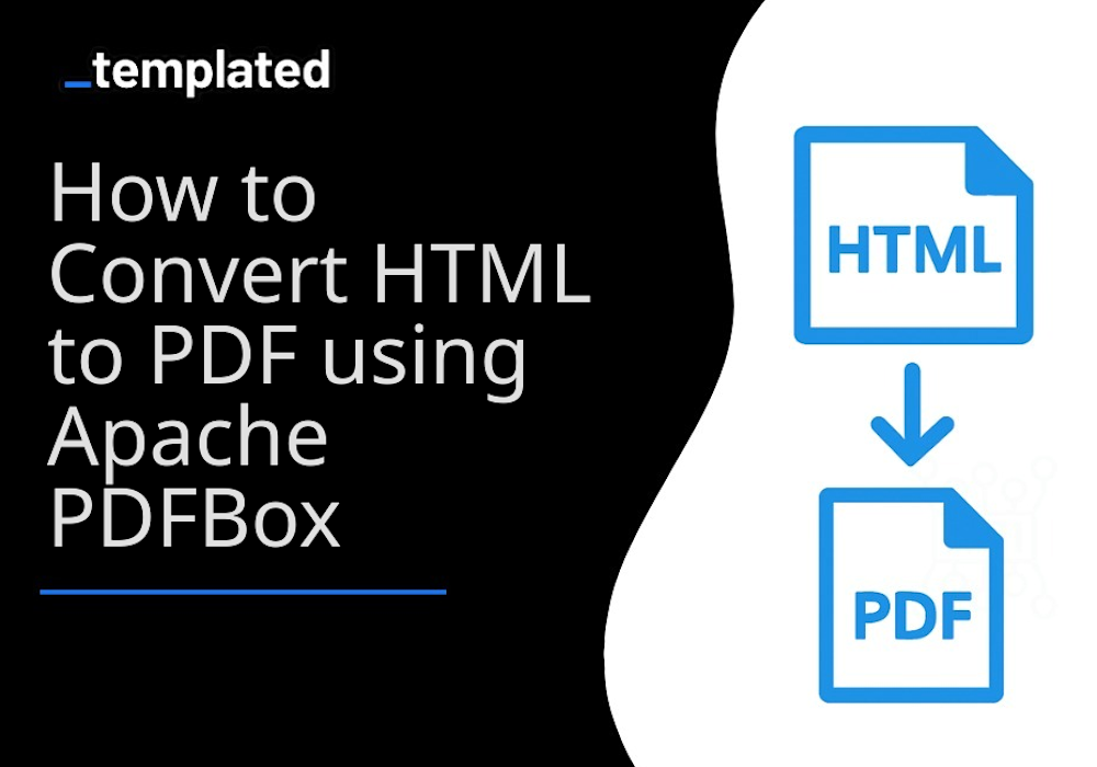 How to Convert HTML to PDF using Apache PDFBox