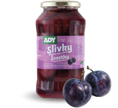 Slivky bez cukru